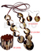 Set jewelry ordered individually as