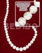 Troca round graduated beads