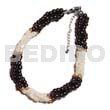 Twisted troca rice bead