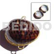 Cowrie tiger coin purse