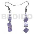 Dangling 8mm lilac hammershell