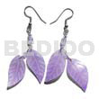 Dangling double leaf lilac hammershell