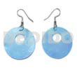 Dangling 35mm aqua blue hammershell