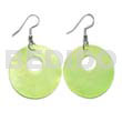 Dangling 35mm yellow green hammershell