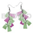 Dangling subdued green lavender alt. 20mmx15mm