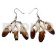 Dangling olive shells 2-3mm