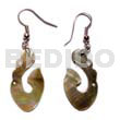 Dangling blacklip 35mmx20mm hook