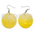 Dangling yellow kabibe round 30mm