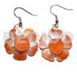 Dangling graduated orange 30mm hammershell