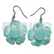 Dangling graduated aqua blue 30mm