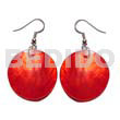 Dangling red kabibe round 30mm