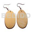 Dangling 35mmx30mm oval melo shell