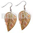 Dangling 35mmx30mm brownlip leaves