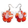 Dangling 30mm flower hammershell