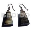 Dangling 18mmx14mm pyramid laminatedblacklip cracking