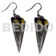 Dangling 38mmx15mm laminated pointed