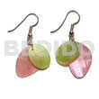 Pink green dangling hammershell