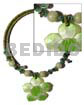 2-3mm olive green coco heishe