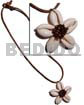 Cowrie sigay shell flower