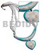4 layers white glass beads