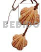 Scallop palium pigtim shell pendant