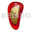 Red horn button mop