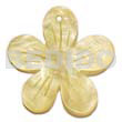 40mm yellow flower hammershell