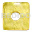 40mmx40mm square yellow hammershel