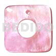 40mmx40mm square pink