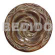 40mm round brownlip rose