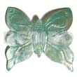 Aqua blue butterfly hammershell 50mm