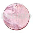 20mm round old rose hammershell