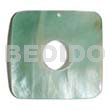 40mmx40mm square aqua hammershell