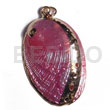 Glistening fuschia abalone