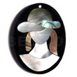 50mmx38mm oval pendant elegant hat