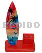 6inx3.5inx2.8in handpainted wood surfboard double