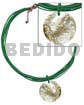 6 layer green wax cord