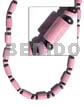 Pastel pink wood tube