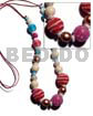 Multicolored 20mm wrapped crochet round