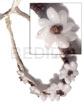 Braided flat abaca choker