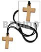 Carabao antique natural bone cross