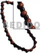 Round bayong wood beads