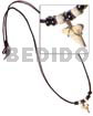 Cord hematite beads and