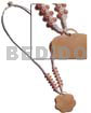 Beaded macrame 40mm scallop