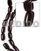 Oval black camagong 14x18mm