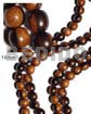 Tiger camagong round beads 10mm