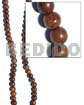 Robles round wood beads 4-5mm
