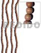 6mm round rosewood beads