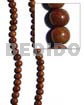 Bayong round wood beads 6mm