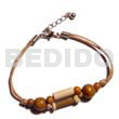 Bamboo wood beads combination